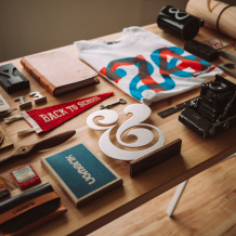 A Crowded Work Table